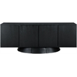 Meridian Furniture Bellona Black Oak Veneer Sideboard/Buffet
