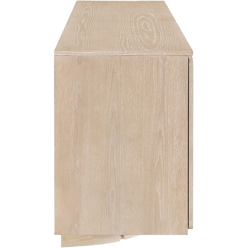 Meridian Furniture Bellona Natural Oak Veneer Sideboard/Buffet