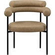 Meridian Furniture Blake Tan Vegan Leather Dining Chair (Set of 2)