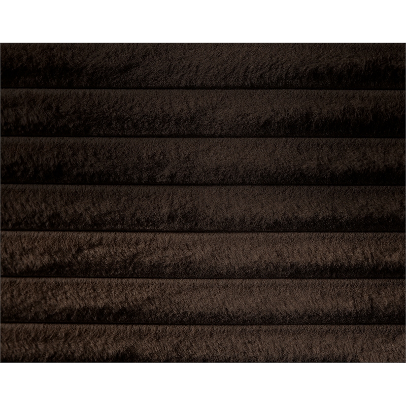 Meridian Furniture Dexter Brown Corduroy Queen Bed