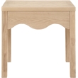 Meridian Furniture Fiora Natural Oak Veneer End Table