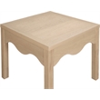 Meridian Furniture Fiora Natural Oak Veneer End Table