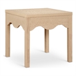 Meridian Furniture Fiora Natural Oak Veneer End Table