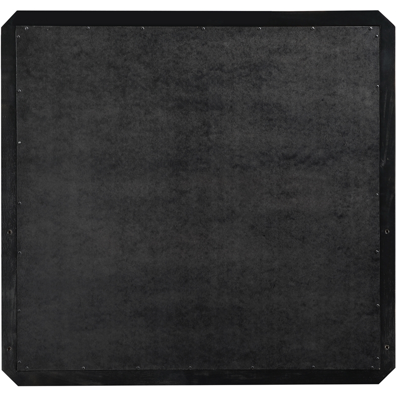 Meridian Furniture Parker Black Wood Mirror