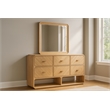 Meridian Furniture Parker Natural Wood Mirror