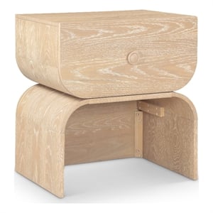 Meridian Furniture Jace Natural Oak Veneer Night Stand