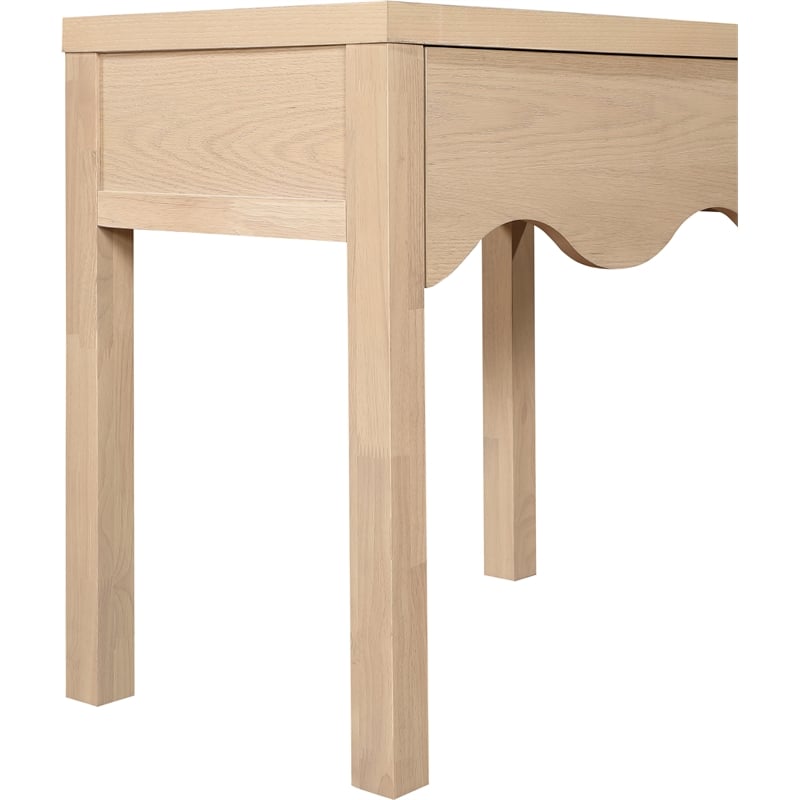 Meridian Furniture Fiora Natural Oak Veneer Night Stand