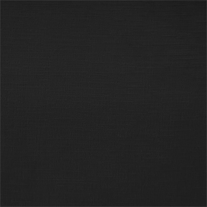 Meridian Furniture Penelope Black Chenille Fabric Sofa