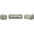 Meridian Furniture Penelope Mint Chenille Fabric Sofa