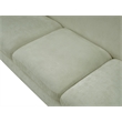 Meridian Furniture Penelope Mint Chenille Fabric Sofa