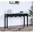 Meridian Furniture Fiora Black Oak Veneer Console Table