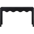 Meridian Furniture Fiora Black Oak Veneer Console Table
