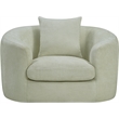 Meridian Furniture Penelope Mint Chenille Fabric Chair