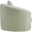 Meridian Furniture Penelope Mint Chenille Fabric Chair
