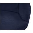 Meridian Furniture Penelope Navy Chenille Fabric Chair