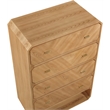 Meridian Furniture Parker Natural Ash Veneer Chest