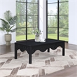 Meridian Furniture Fiora Black Oak Veneer Coffee Table