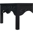 Meridian Furniture Fiora Black Oak Veneer Coffee Table