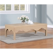 Meridian Furniture Fiora Natural Oak Veneer Coffee Table