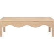 Meridian Furniture Fiora Natural Oak Veneer Coffee Table