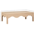 Meridian Furniture Fiora Natural Oak Veneer Coffee Table