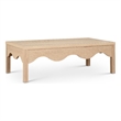 Meridian Furniture Fiora Natural Oak Veneer Coffee Table