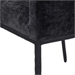 Meridian Furniture Reeves Black Chenille Fabric Dining Chair (Set of 2)