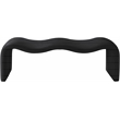 Meridian Furniture Willow Black Vegan Leather Bench