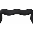 Meridian Furniture Willow Black Vegan Leather Bench