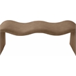 Meridian Furniture Willow Brown Vegan Leather Bench