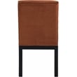 Meridian Furniture Evelyn Cognac Velvet Dining Chair