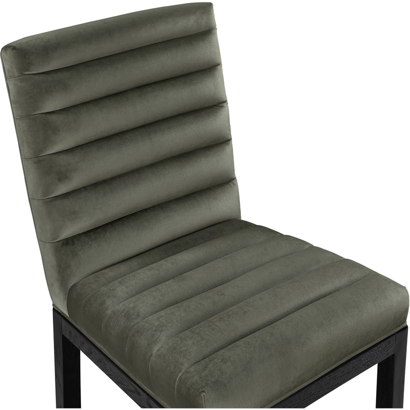 Meridian Furniture Evelyn Green Velvet Dining Chair