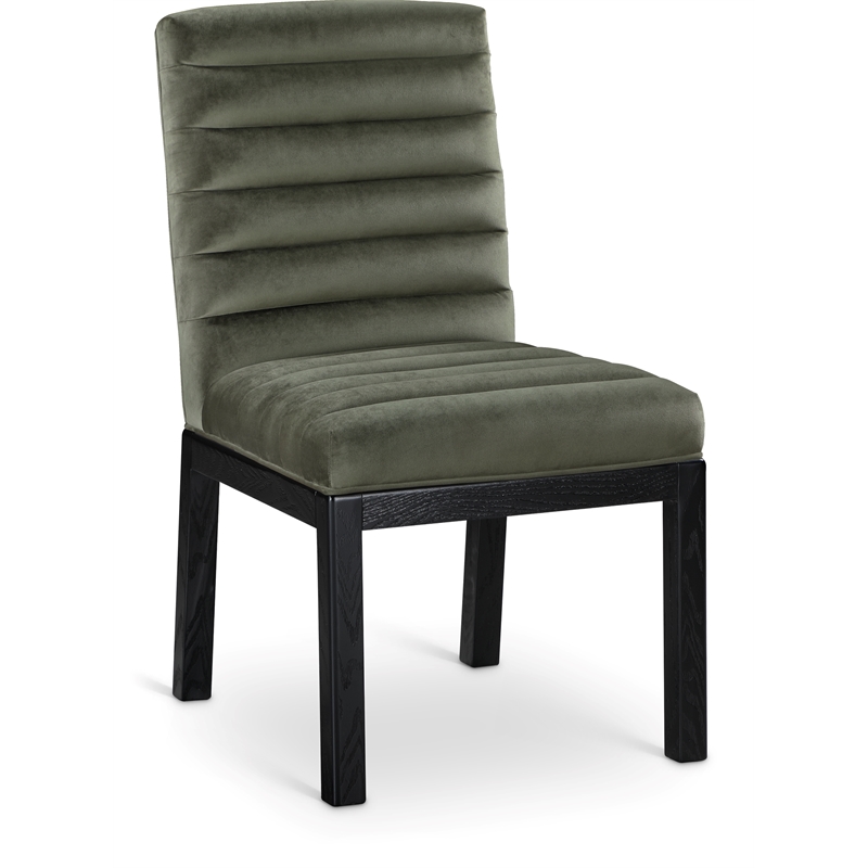 Meridian Furniture Evelyn Green Velvet Dining Chair