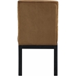 Meridian Furniture Evelyn Saddle Velvet Dining Chair