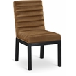 Meridian Furniture Evelyn Saddle Velvet Dining Chair