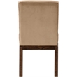 Meridian Furniture Evelyn Beige Velvet Dining Chair