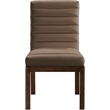 Meridian Furniture Evelyn Brown Velvet Dining Chair