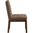 Meridian Furniture Evelyn Brown Velvet Dining Chair