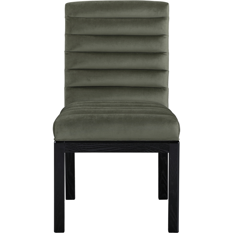 Meridian Furniture Evelyn Green Velvet Dining Chair
