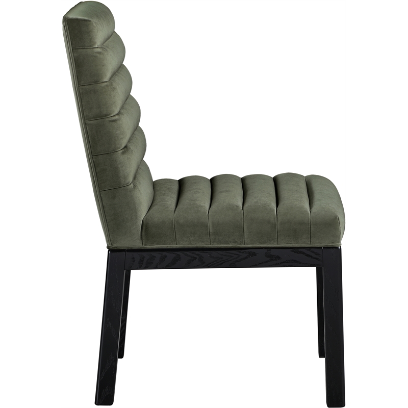 Meridian Furniture Evelyn Green Velvet Dining Chair