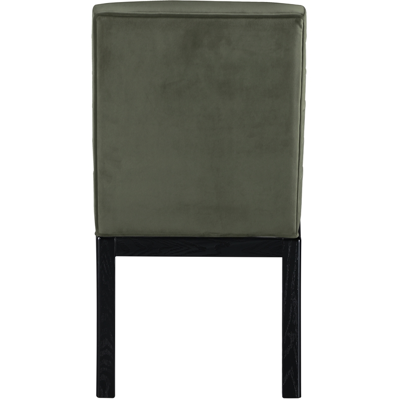 Meridian Furniture Evelyn Green Velvet Dining Chair