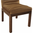Meridian Furniture Evelyn Saddle Velvet Dining Chair