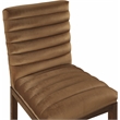Meridian Furniture Evelyn Saddle Velvet Dining Chair