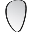 Meridian Furniture Finch Matte Black Iron Metal Frame Mirror