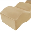 Meridian Furniture Wave Camel Velvet Bench