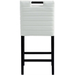 Meridian Furniture Aimee Cream Vegan Leather Counter Stool