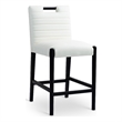 Meridian Furniture Aimee Cream Vegan Leather Counter Stool