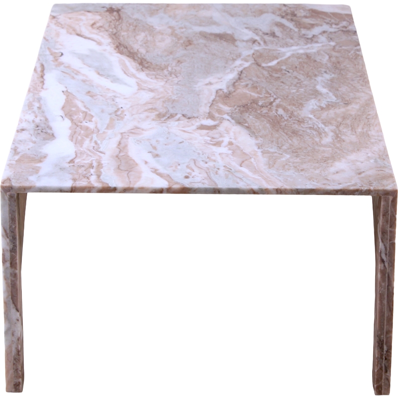 Meridian Furniture Palermo Brown Marble Coffee Table