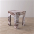 Meridian Furniture Palermo Brown Marble End Table