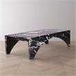 Meridian Furniture Palermo Black Marble Coffee Table